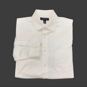 New, Men’s, Large white Dress Shirt, button down